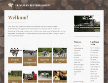 Tablet Screenshot of elisabeth-ruiterkampen.nl